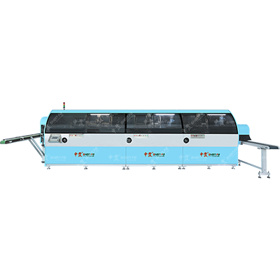 دستگاه چاپ سیلک 3 رنگ اتوماتیک برای بطری لوسیون شامپو 1